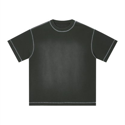 Loki & Ivy Unisex Sunfade Waffle Boxy T-Shirt