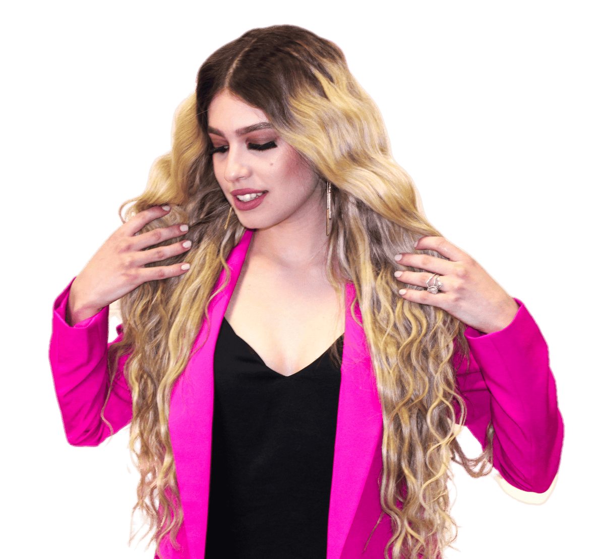VIP Clip Hair Extensions / Body Wave 24" - ClipeX System