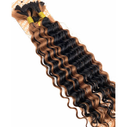 Unique's Human Hair New Deep Bulk 18" - Choose Size