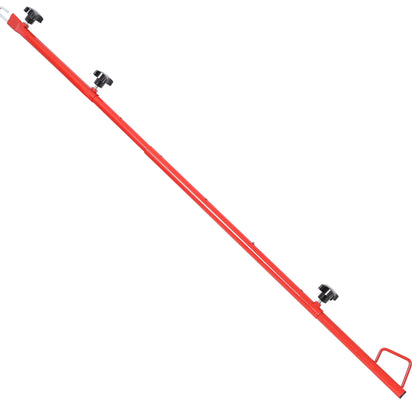Hatch Jammer Holder Support Rod Replacement, Retractable Car Door Jammer Kit - Red
