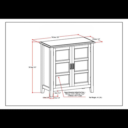 Burlington - Handcrafted Low Storage Cabinet