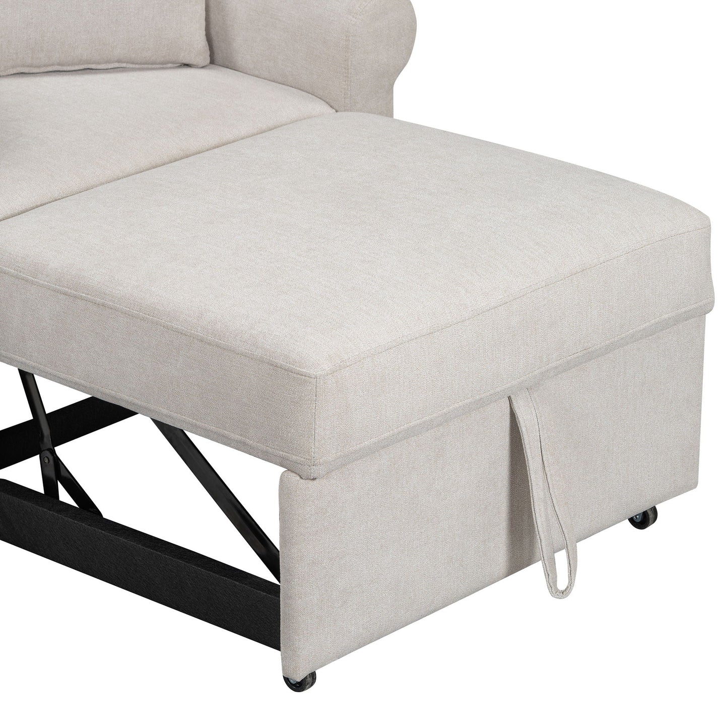 Convertible Sleeper Chair With Adjustable Backrest
