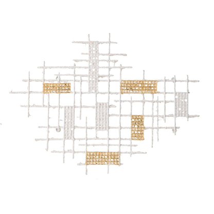 Wall Decor - White / Gold