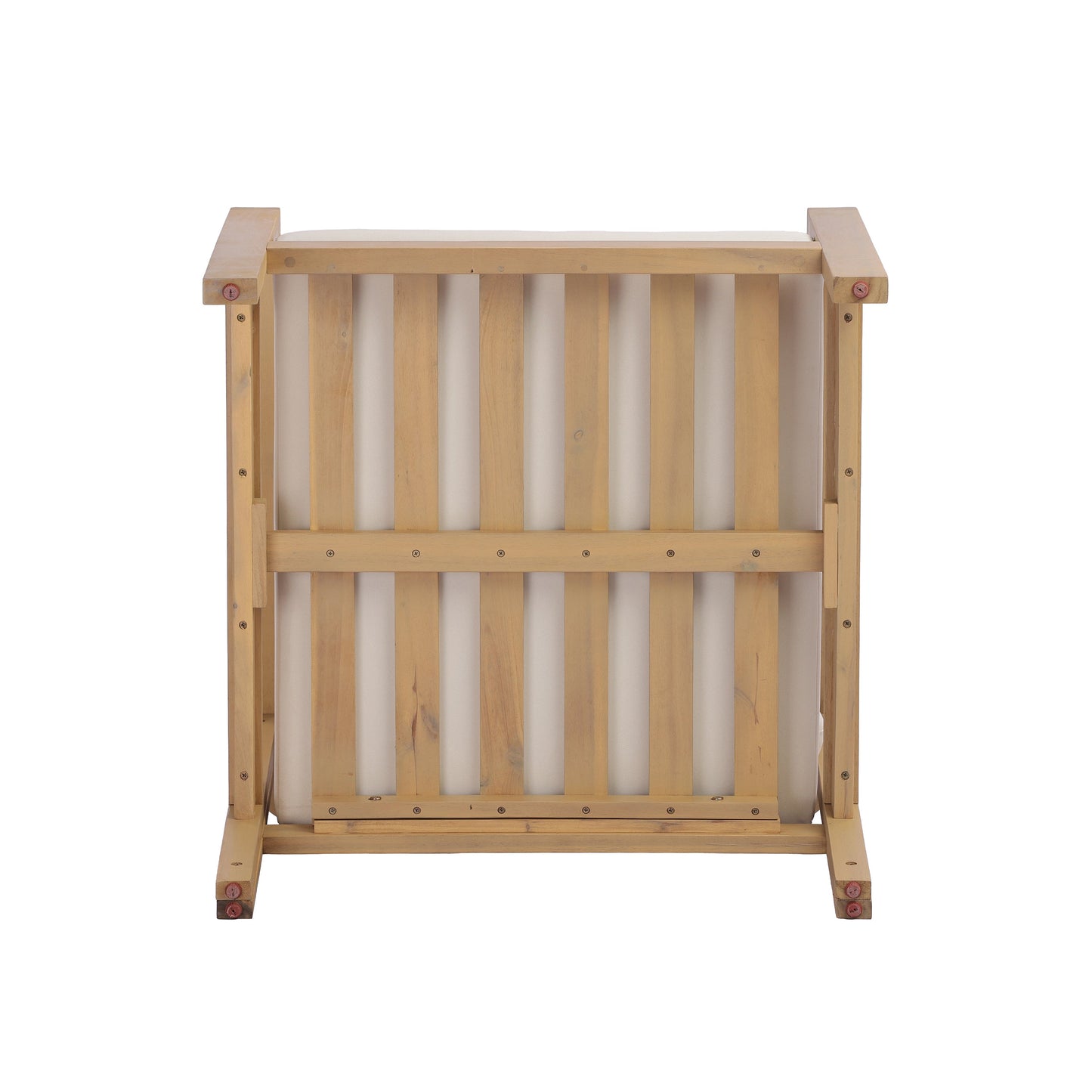 Acacia Wood Patio Furniture Club Chair with Soft Cushion