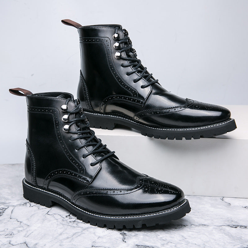 Outdoor Lace Up Fashion Martin Boots
