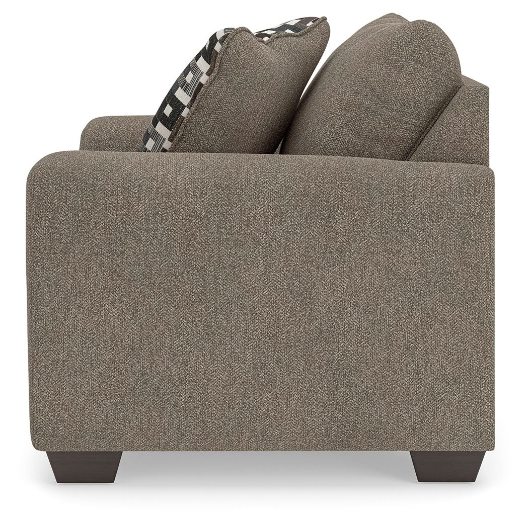 Triston-Peaks - Chair And A Half - Suede