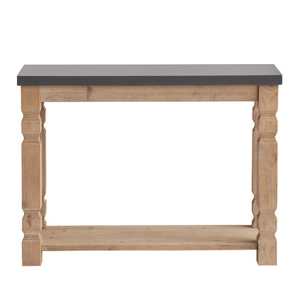 Rustic And Modern Console Table