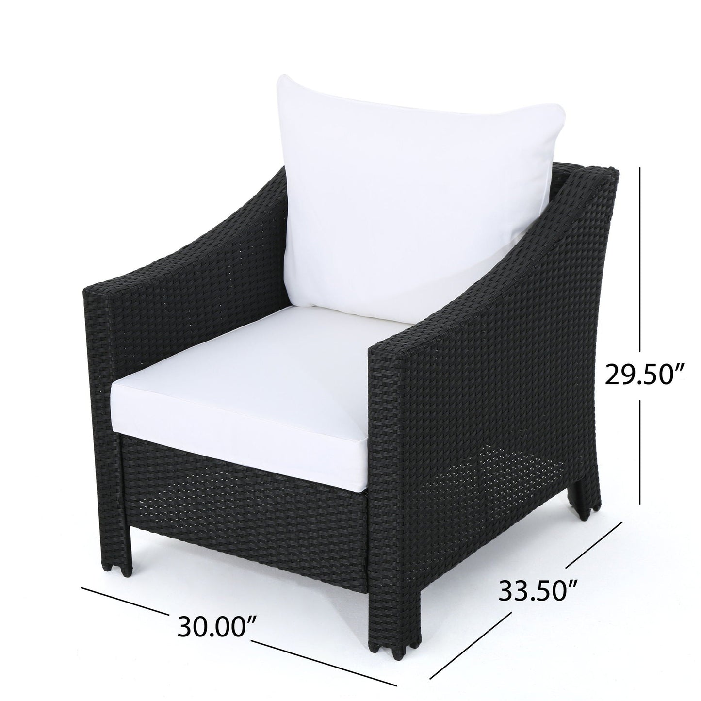 Antibes Armchair With Water Resistant Cushions