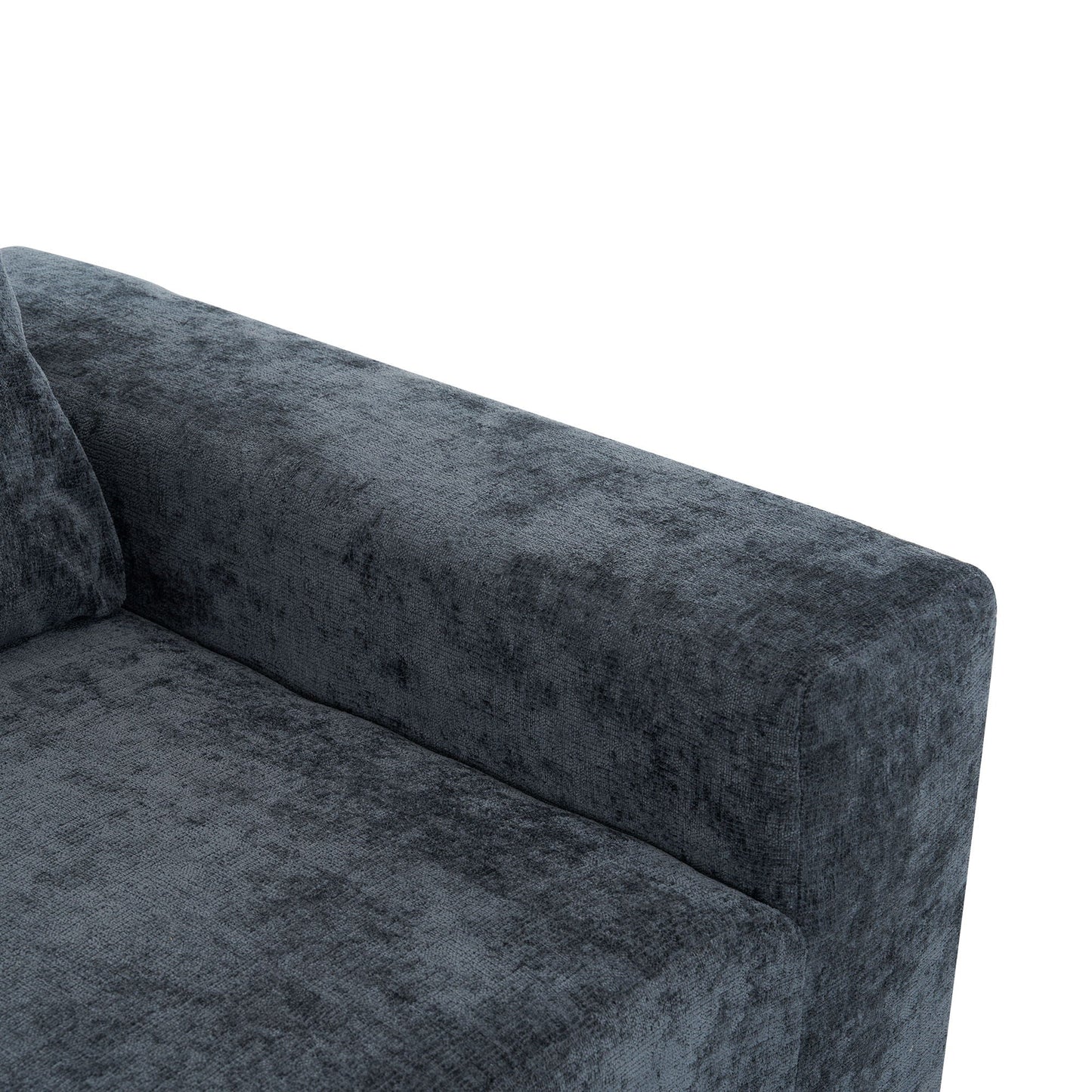 Modular Cloud Sectional Sofa Set, U-Shaped Upholstered Couch With Deep Seat