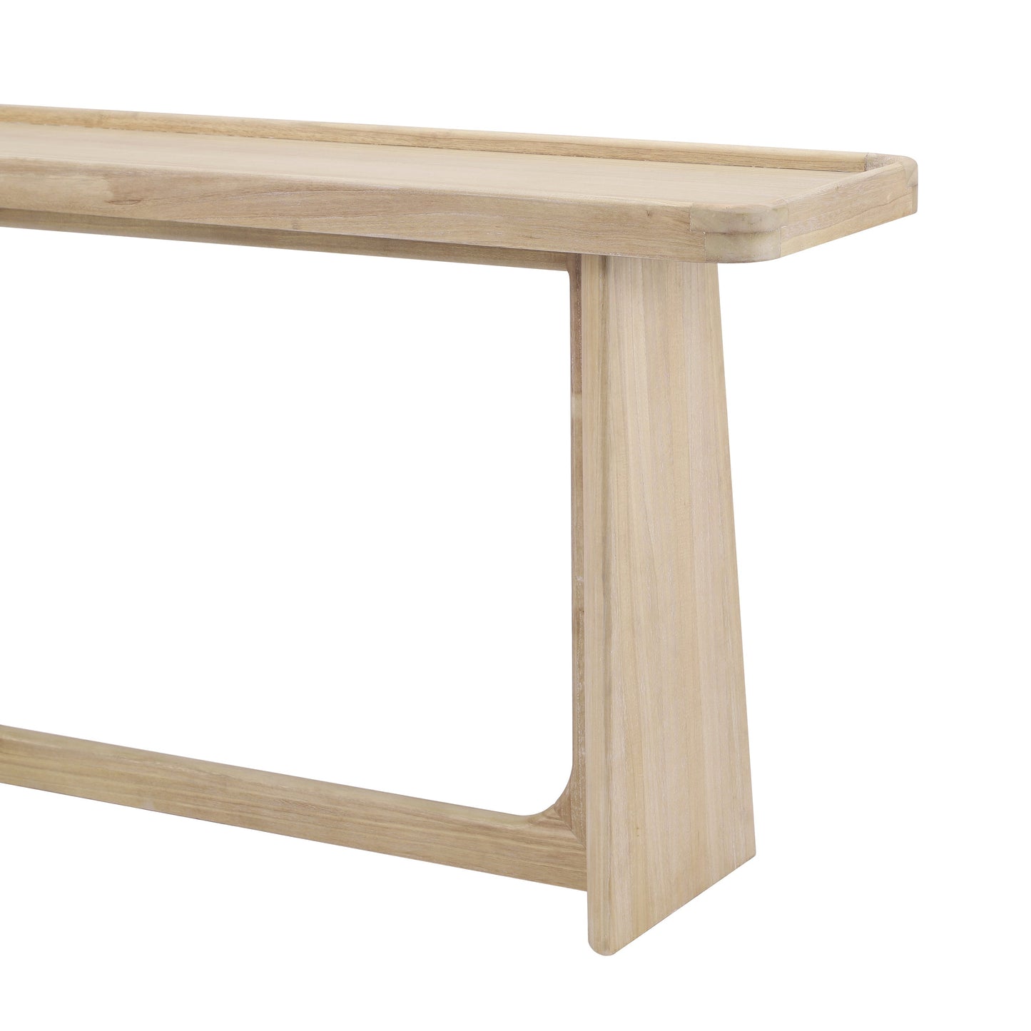 Farmhouse Console Table with Tray Top Design
