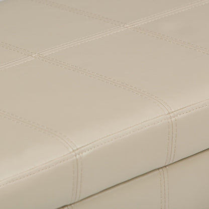 Amelia - Transitional Storage Ottoman Bench