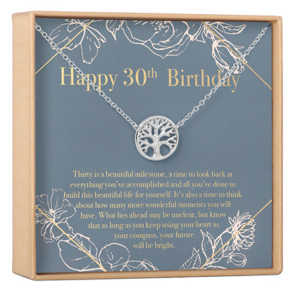 30th Birthday Necklace