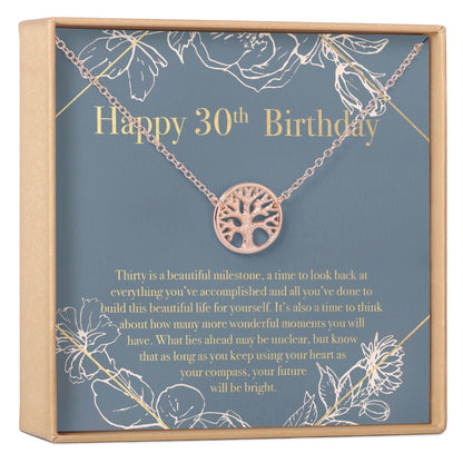 30th Birthday Necklace