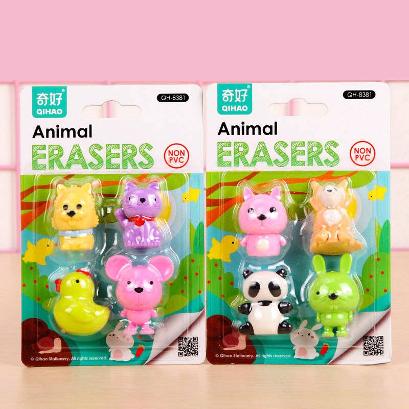 Mini Eraser Set