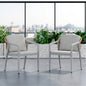 Outdoor Dining Chair Set of 2, Wicker Rattan Woven Patio Chairs