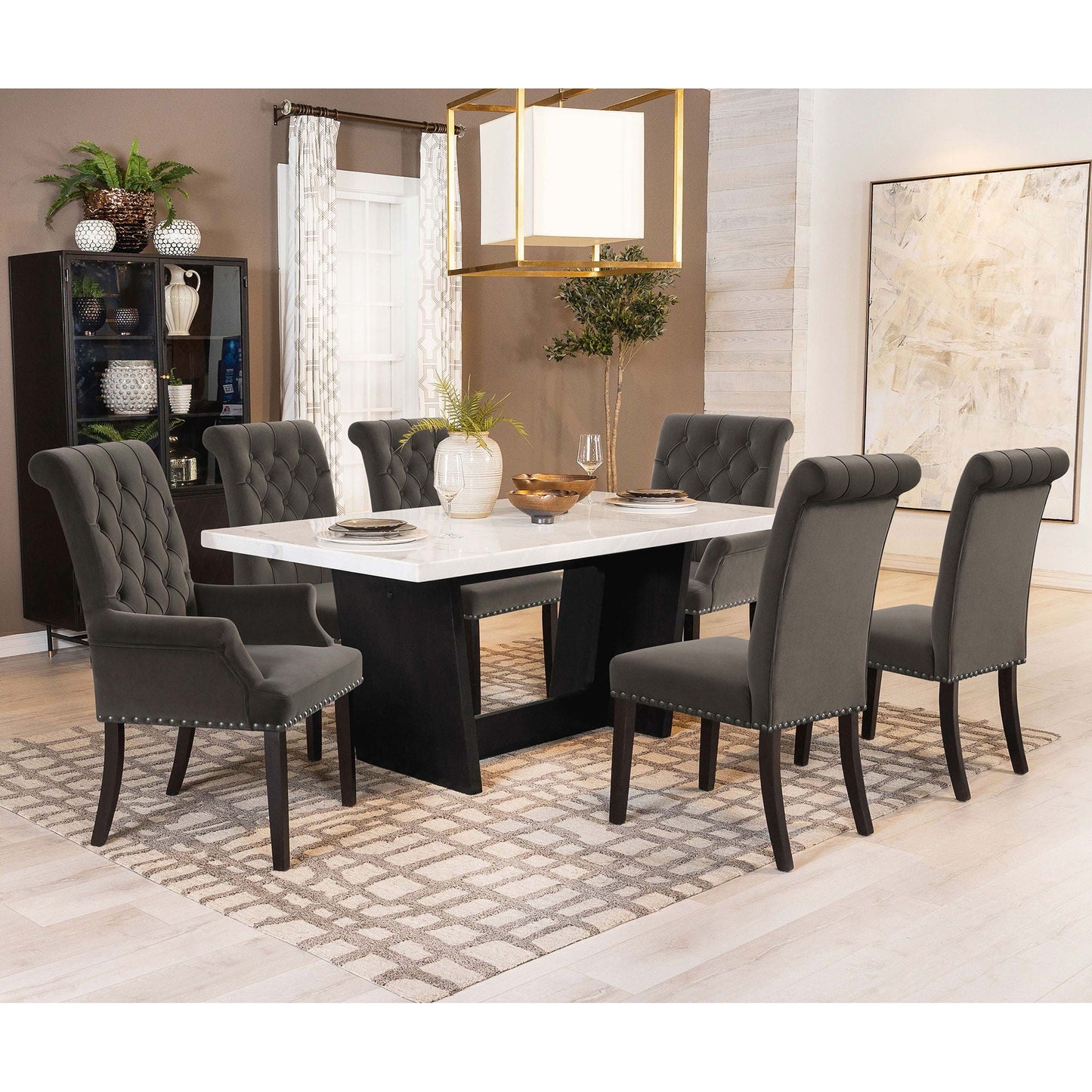 Maroney - Dining Table - Espresso