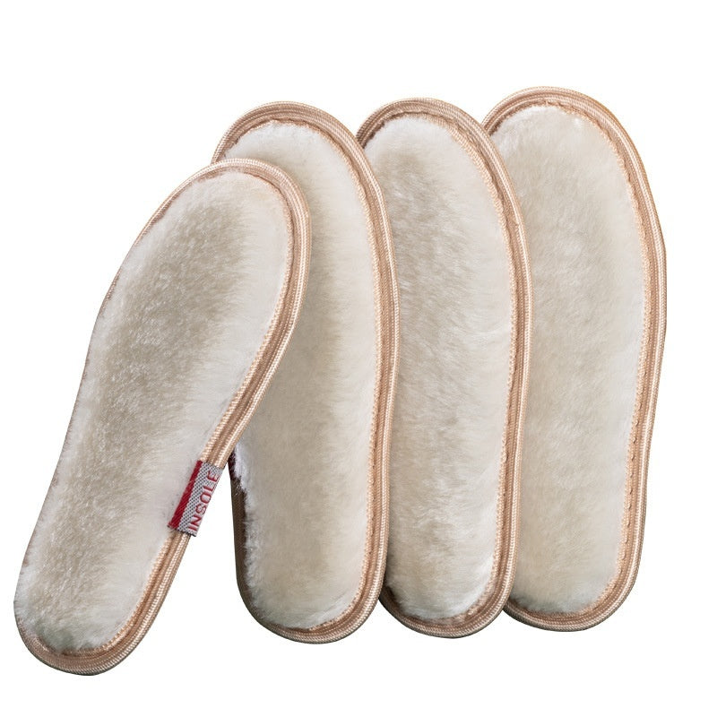 Children's Warm Insole Winter Fleece-lined Thickened Super Soft Sweat Absorbing And Deodorant