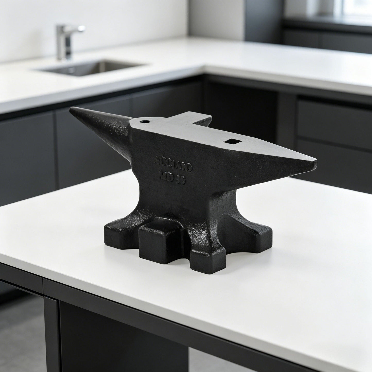 Multi Angle Anvil With Round And Square Holes