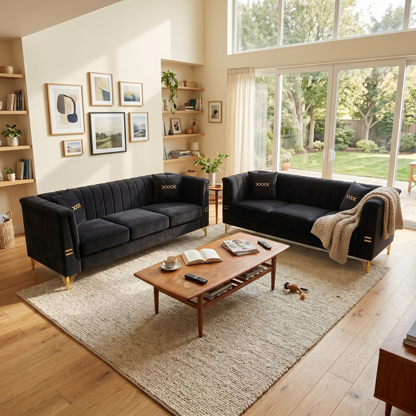 FX-P82-2PC Sofa Set