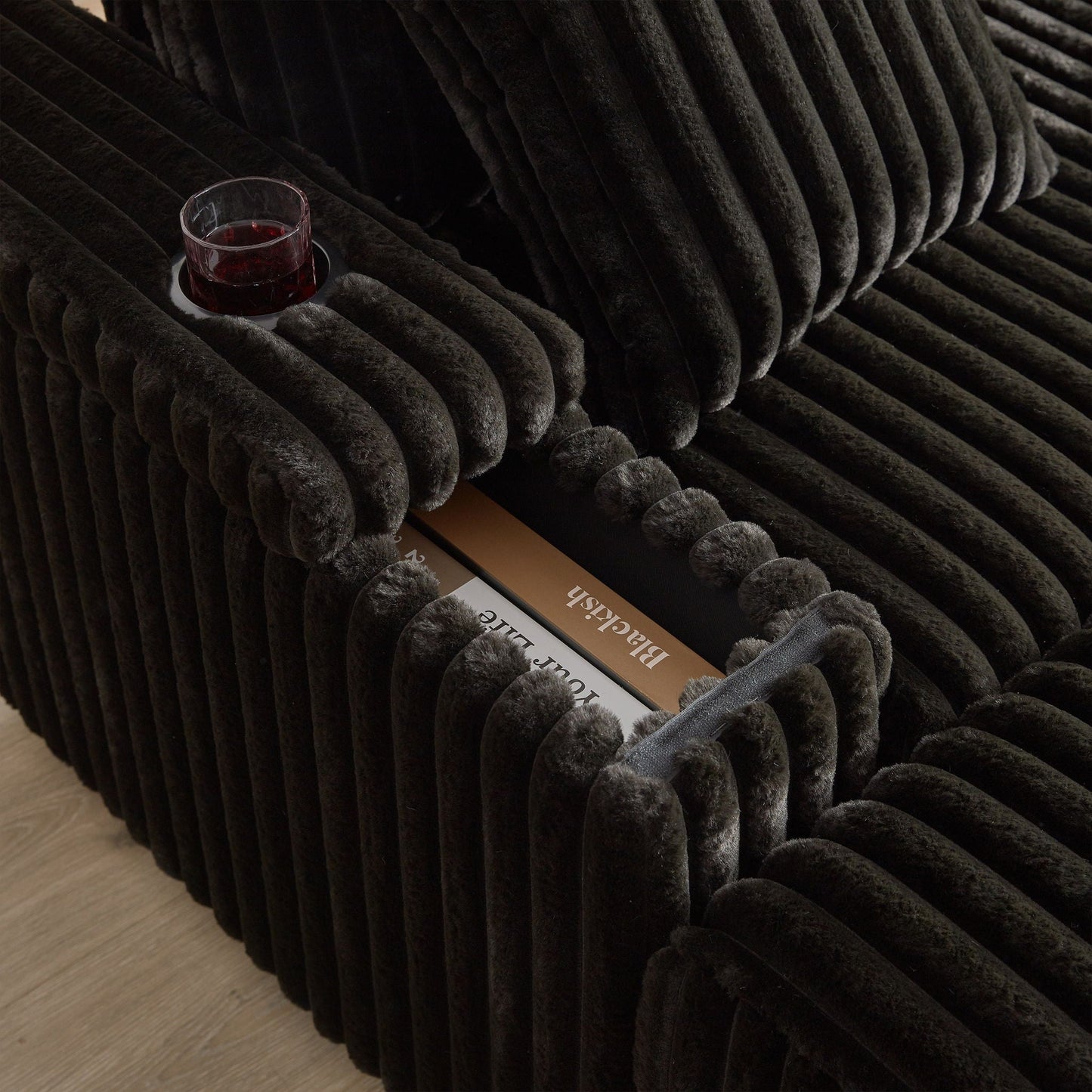 3 Seater Sofa With 2 Ottomans For Living Room