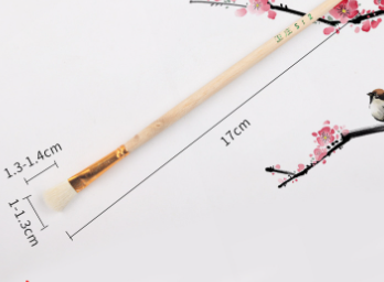 Painting Pen Soft Wool Brush for Watercolor & Oil Tracing on Ceramic Surfaces