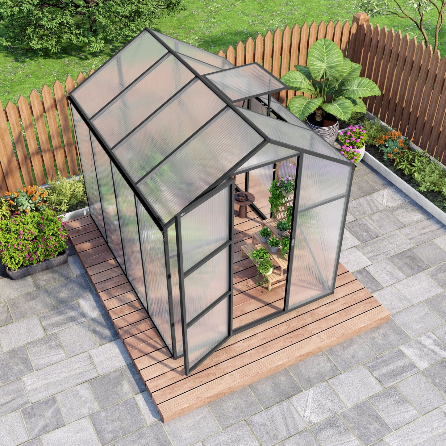 Gain Height Windproof house With Raised Base