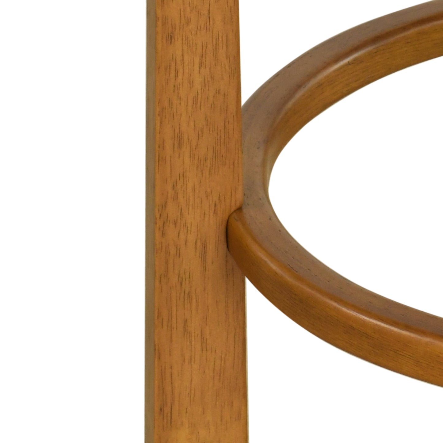 Elise Indoor Wooden Low Back Barstool