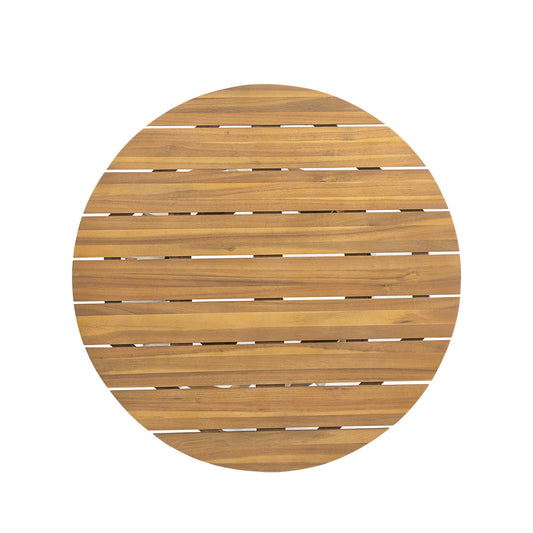 Outdoor Round Top Dining Table - Teak Bistro Table