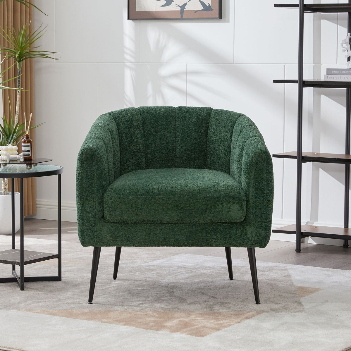 Vanity Barrel Accent Lounge Chair