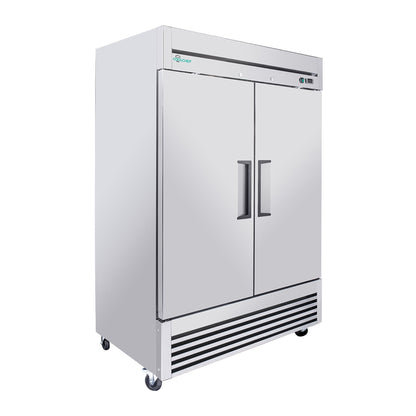 54" Commercial Stainless Steel Reach-In Freezer
