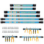 Heavy Duty Magnetic Tool Holder Set with Versatile Lengths – Steel, 6-Pack