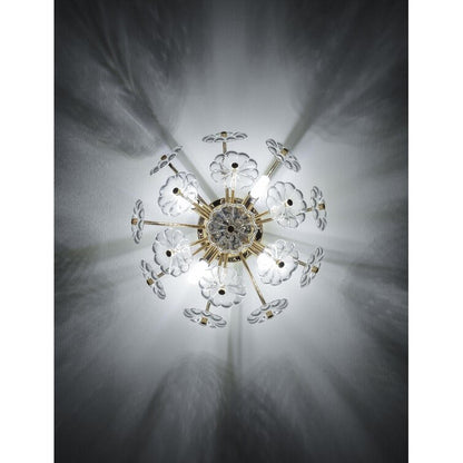 Gold Flush Mount Ceiling Light
