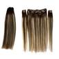 VIP Clip Extensions / Silky Straight 18" (140 g) - ClipeX System