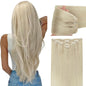 VIP Clip Extensions / Silky Straight 18" (140 g) - ClipeX System