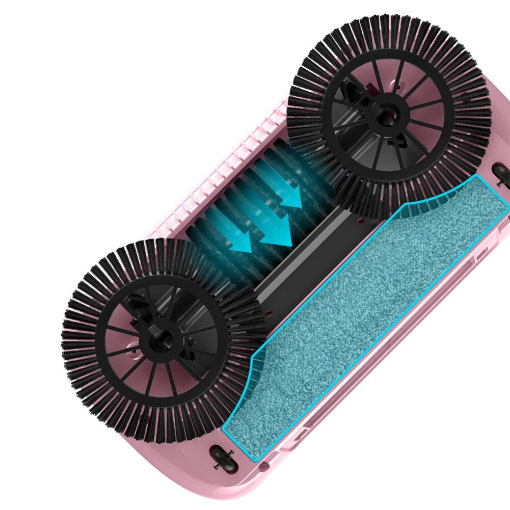 Hand Push Sweeper with Dustpan - All-in-One Household Floor Mop for Easy Cleaning