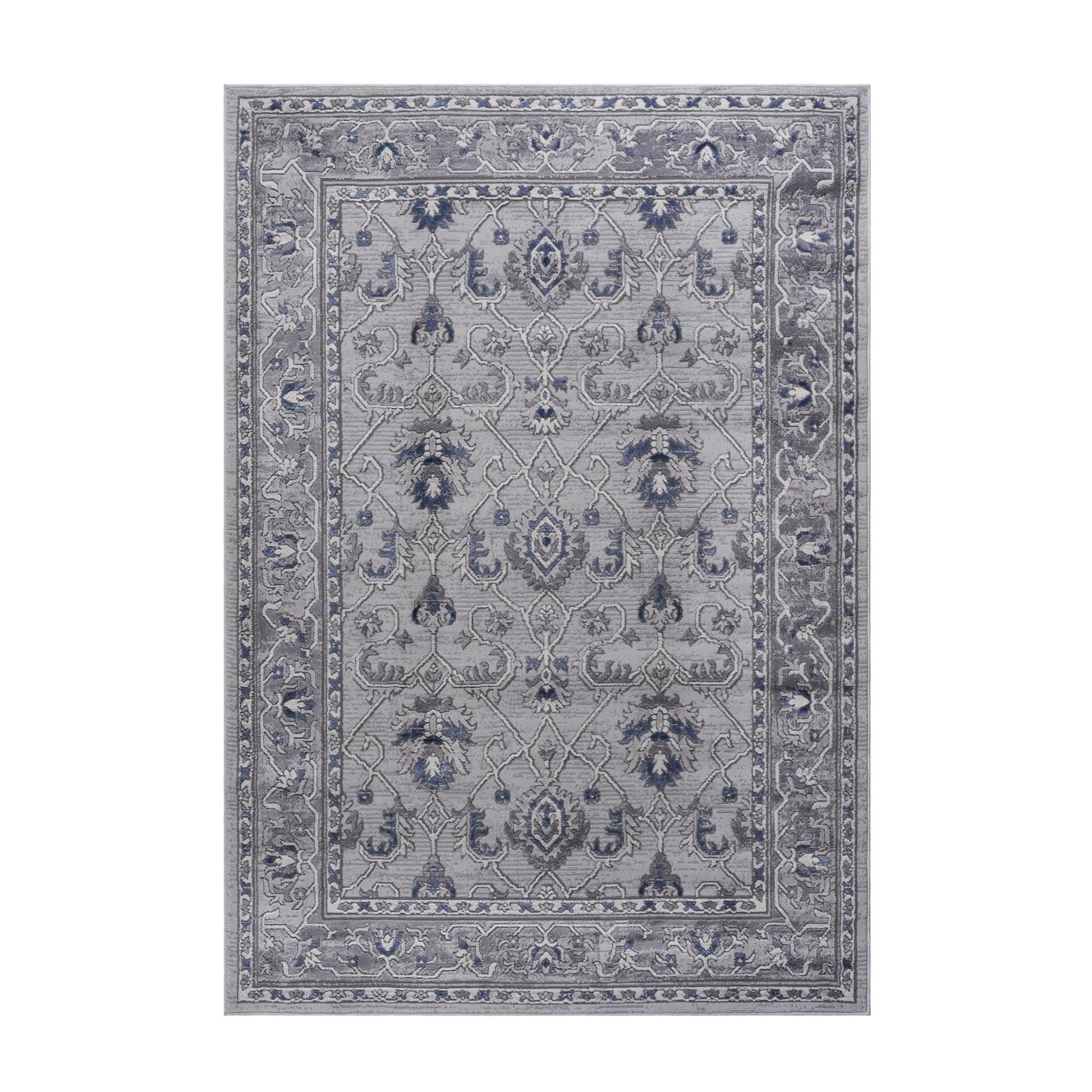 Marfi - 6' X 9' Oriental Area Rug - Gray / Blue