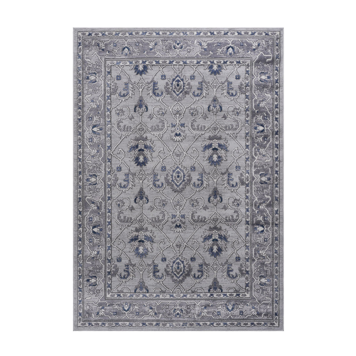 Marfi - 6' X 9' Oriental Area Rug - Gray / Blue