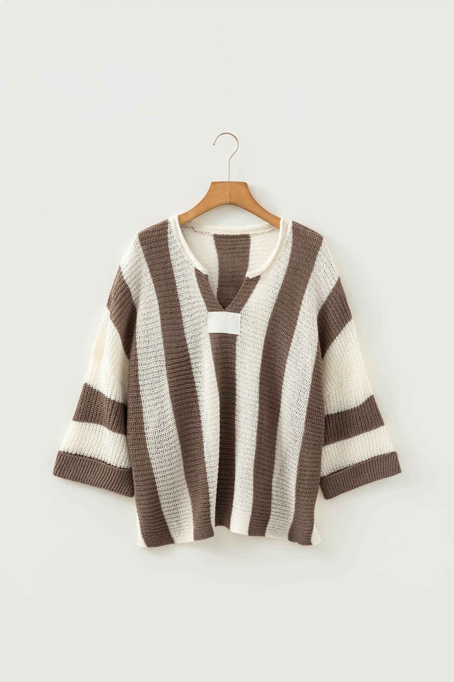 Holland Colorblock Bracelet Sleeve Sweater