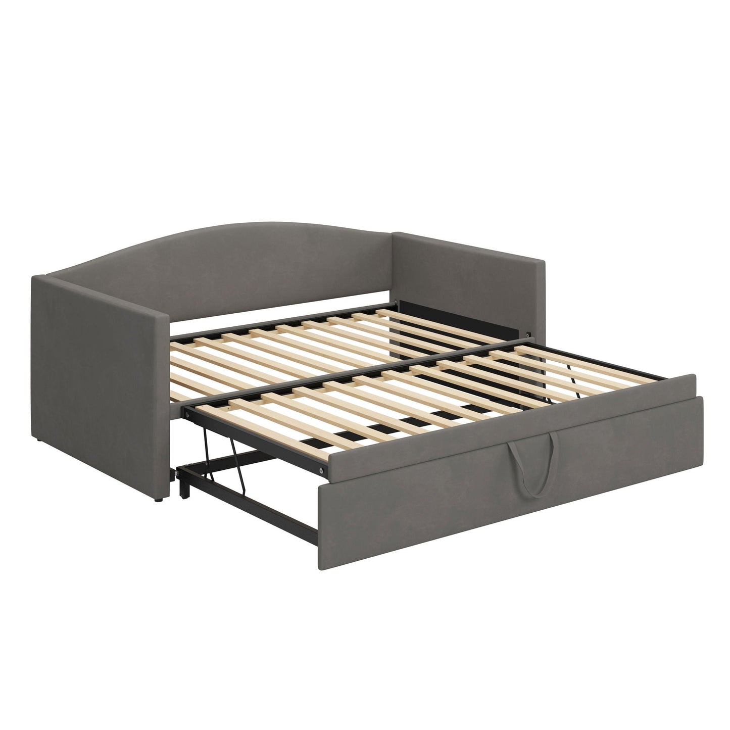 Daybed With Pop Up Trundle, Upholstered Sofa Bed