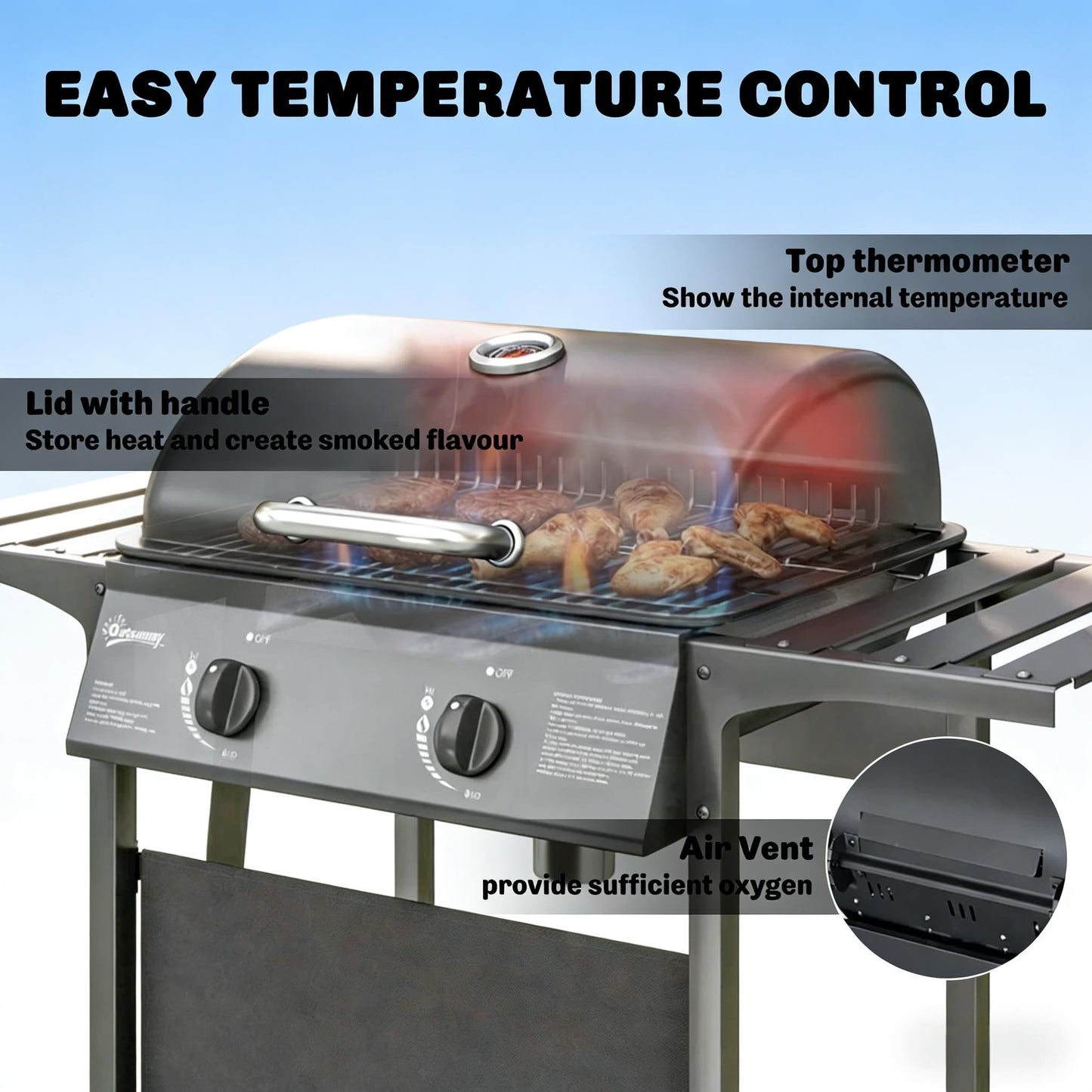 Handy BBQ Grill Gas Grill Outdoor Grill