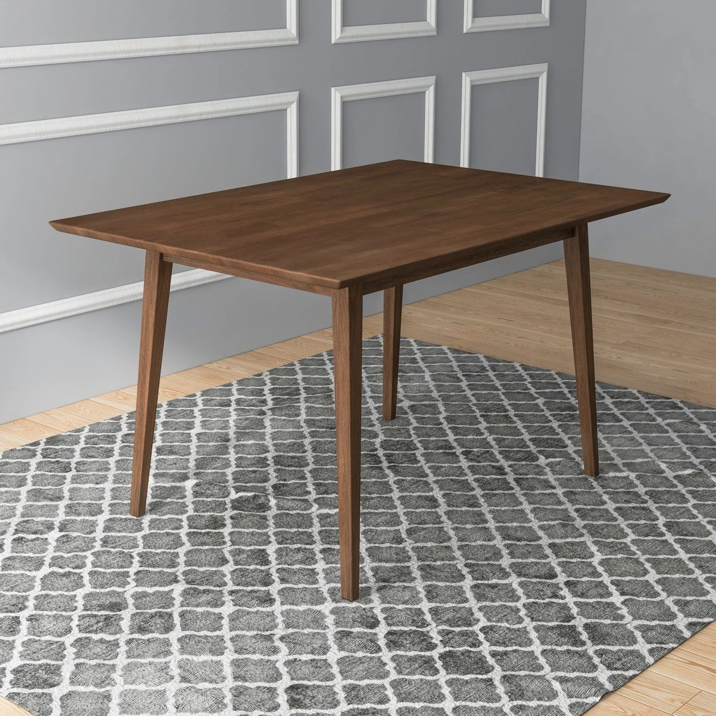 Mary - Modern Style Rectangular Dining Kitchen Table