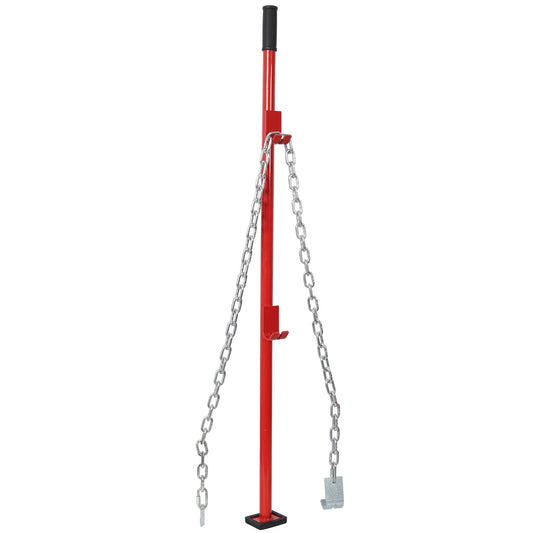Universal Pulling Stick Tool for Car Repair Bumpers and Dent Fixing - Red
