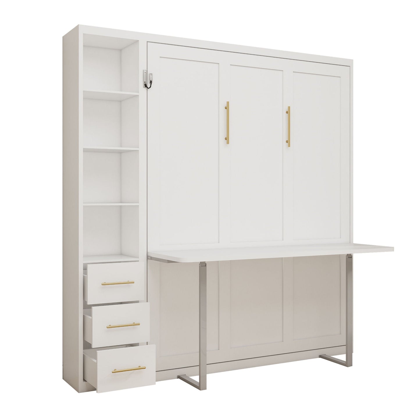 Folding Vertical Murphy Wall Bed