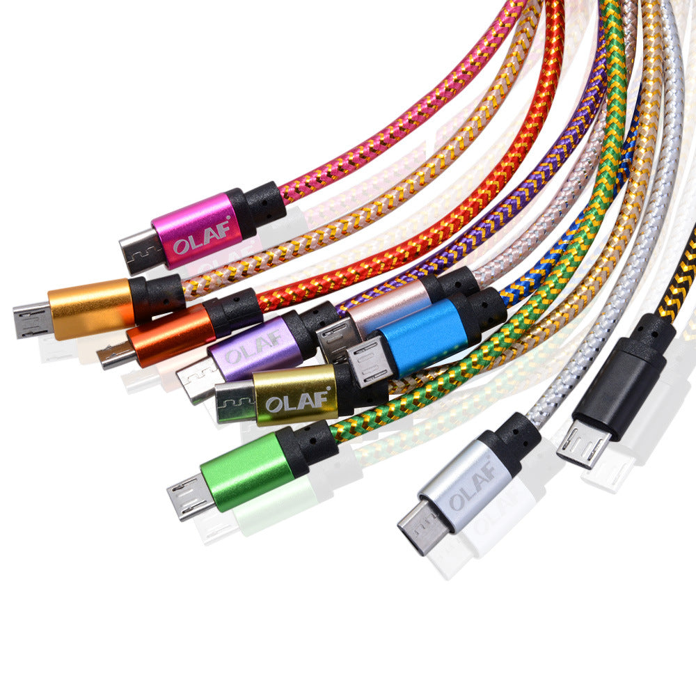 Android Phone Data Cable - Fast Charging & Syncing USB Cable for Mobile Devices