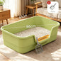 Semi-Enclosed Anti-Splash Cat Litter Box