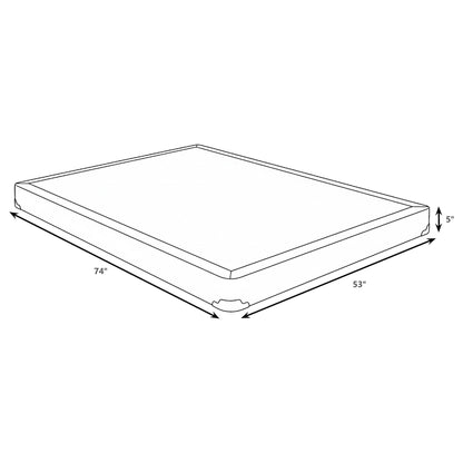 Mercer 5-inch Full Low Profile Box Spring Foundation
