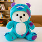 Colorful And Cute Strawberry Bear Plush Doll
