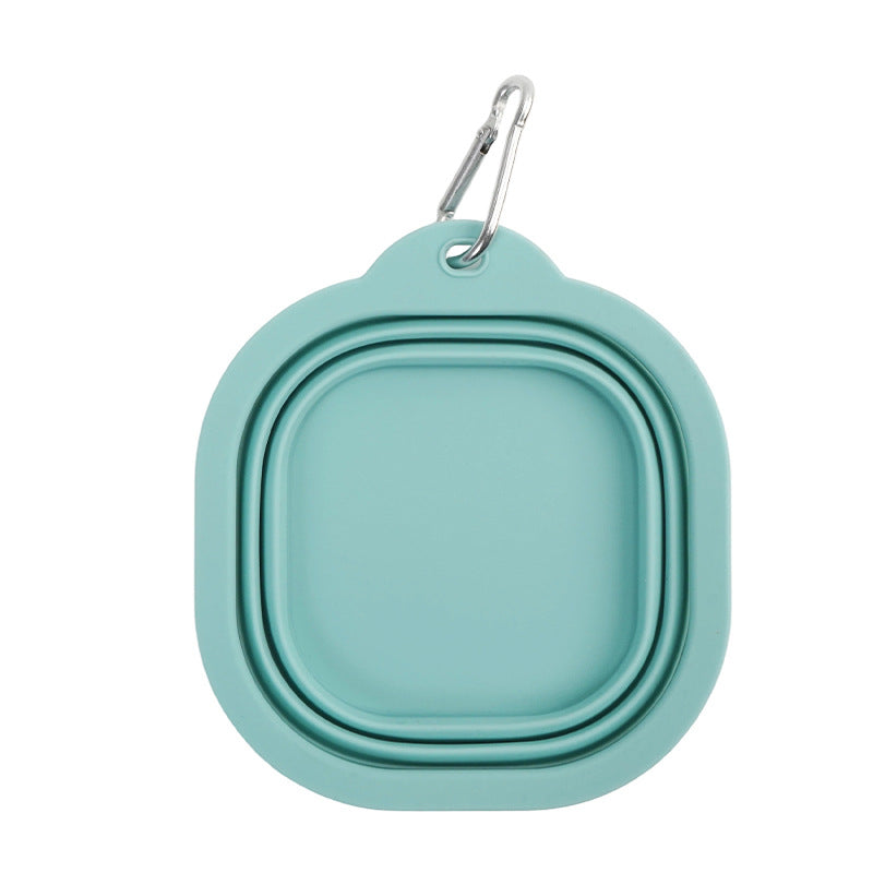 Portable Travel-Friendly Foldable Silicone Pet Bowl