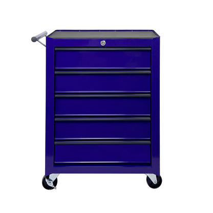 Rolling Metal Tool Chest with 5 Drawers