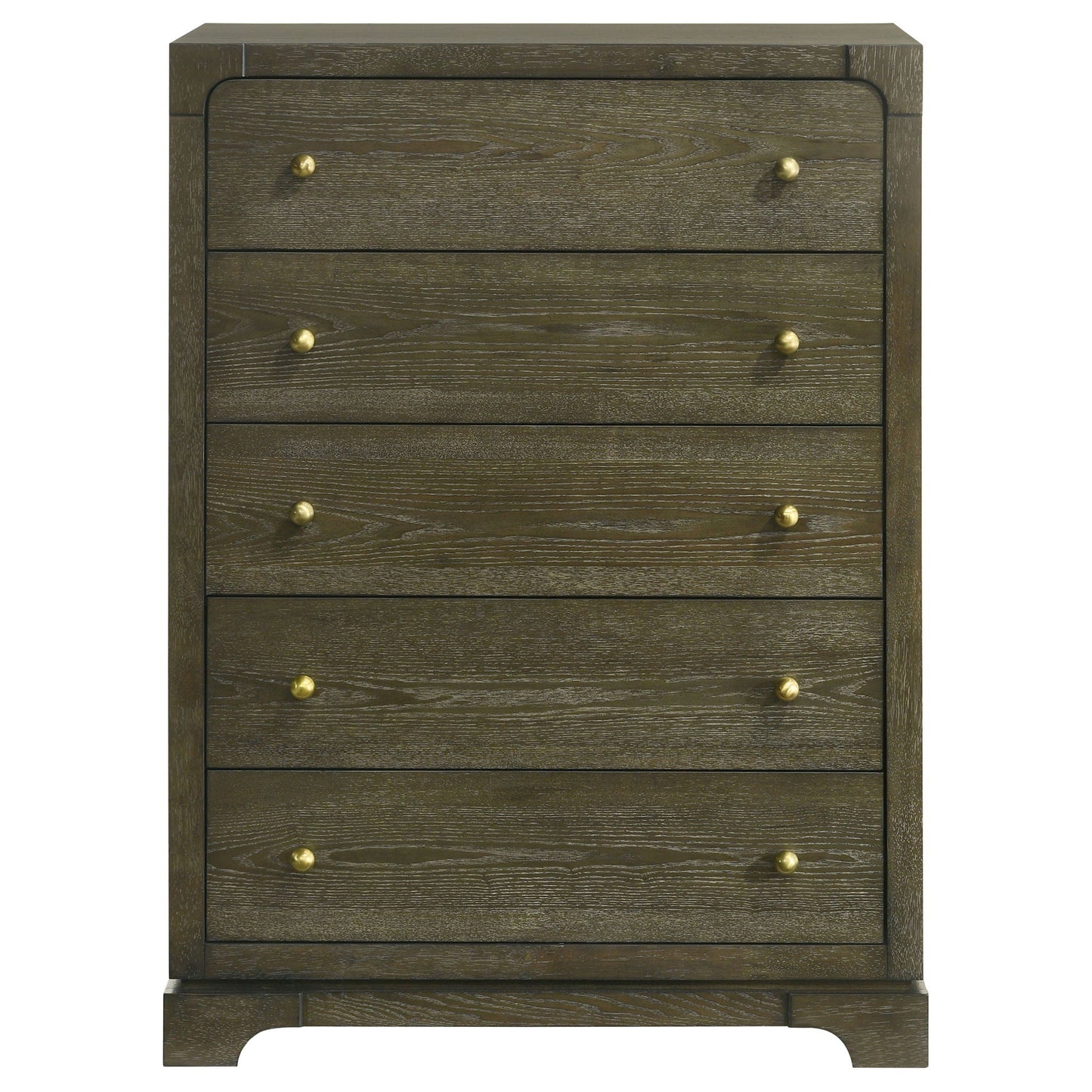 Harbington - 5 Drawer Chest - Chocolate